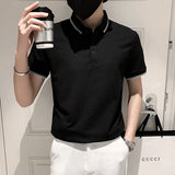 Men Short Sleeve Polo Shirt for Summer T-Shirt