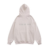 Fog Essentials Hoodie Fashion Brand Fog Fear Of God High Street Velvet Padded Hooded Sweatshirt Men's and Women's Coats