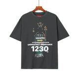 Rrr123 T-Shirt Vintaget Summer Loose