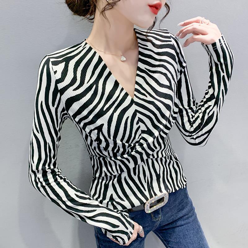 Zebra T Shirt Zebra Print Long Sleeve