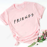 Friends Joey T Shirt Friends Cool T Shirt Pink Casual T-shirt