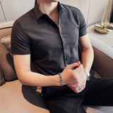Men Shirts Short Sleeve Shirt