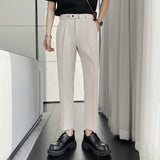 Men Trousers Straight Trousers