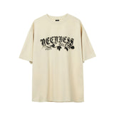 Man Tees Summer Fashion Brand Heavy Short Sleeve T-shirt