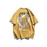 Man Summer T Shirt Heart Printing