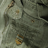 Men Cargo Pants Men's Overalls Trousers Fashion Solid Color plus Size Multi-Pocket Cargo Pants
