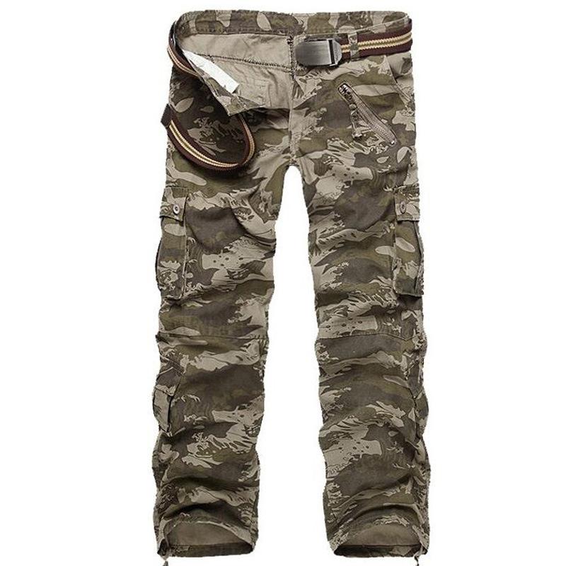 Tactics Style Outdoor Casual Pants Men's Casual Pants Multi-Pocket Sports Outdoor Camouflage Pants Men