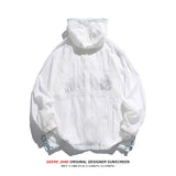 Men Sun Protection Clothing Sun Protection Clothing Men's Summer Loose Hooded Anti-Coat