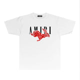 Amiri T Shirt Short Sleeve T-shirt Blouse Summer