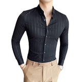 Men Shirts Business Casual Shirt