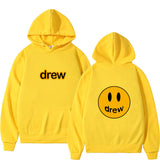 Drippy Hoodies Smiley Face Drew Biber Same Style Sweatershirt