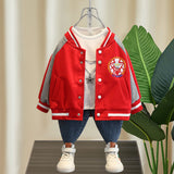Toddler Boys Jackets Ultraman Children's Clothing Boys' Baseball Jacket