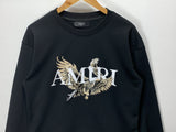 Amiri Hoodie Amiri Eagle Letter Print Terry Sweater