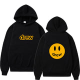 Drippy Hoodies Smiley Face Drew Biber Same Style Sweatershirt