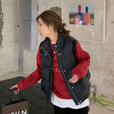 Women Winter Coats Puffer down down down down Vest Loose
