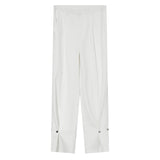 Men Suit Pants Men's Autumn Suit Pants Trendy Solid Color Suit Pants