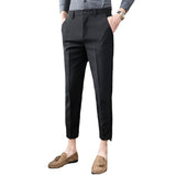 Men Trousers Casual Light Business Trousers