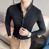 Men Shirts Business Casual Shirt