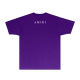 Amiri T Shirt Fashion Brand Short Sleeve T-shirt Shirt