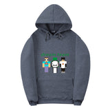Dreamwastaken Novelty Hoodies Dream Merch Shirt 2D Printed Casual Fashion Loose Hooded Sweater