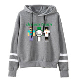 Dreamwastaken Novelty Hoodies Dream Merch Shirt Printed Fashion Loose Sweater