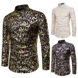 Men's Shirts Spring and Autumn Leisure Men's Fashion Long Sleeve Shirt