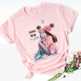 Boy Mama T Shirts Super Mama Mother's Day Bottoming Shirt