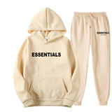Fear Of God Fog Essentials Set Sweater Men and Women Double Line High Street Fashion Brand Fall Winter Coat