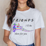 Friends Joey T Shirt Friends TV Show T Shirt Men and Women Couple T-shirt