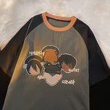 Men Short Sleeve T-shirt Summer Loose Short Sleeves T-shirt