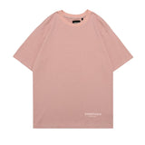 Fog T Shirt Men's Spring/Summer Letter Print round Neck Thin Tshirt Casual Fear Of God