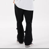 Knee Strap Camouflage Cargo Pants Men's Hip Hop Bell-Bottom Pants Trendy Casual Pants plus Size Retro Sports Men Pants