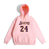 In Memory of Kobe Hoodie Kobe Warm with Velvet Men's Sweater