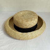 Straw Hat Curved Brim Straw Hat Female Sun Hat Sun Protection Beach Hat