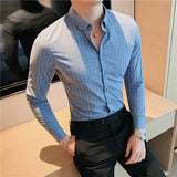 Men Shirts Plaid Shirt