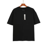 Fog T Shirt Spring/Summer Simple Solid Color round Neck Pullover Men's and Women's Same Style Short Sleeve Fear Of God