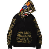 Bape Hoodie Men's Women's Zipper Sweater Jacket