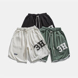 2022 Summer Man Outfits Foam Letter Shorts