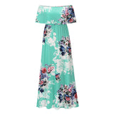 Beth Dutton Bohemian Dress Summer Spring Midi Dresses Sexy off-the-Shoulder Tube Top Printed Dress
