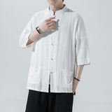 Men's Shirts Summer Men's Shirt Large Size Men's Shirt Cardigan