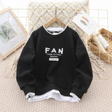 Children Hoodie Sweatshirts Boy's Hoody Autumn Embroidery