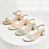 Nude Wide Fit Block Heels