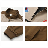 Blackair Jacket Motorcycle Clothing Vintage Spring Jacket Coat