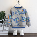 Toddler Boys Sweater Children's Clothing Boys Spring Clothes Suit Sweater