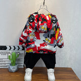 Toddler Boys Jackets Ultraman Clothes Boys' Coat Spring and Autumn Children's