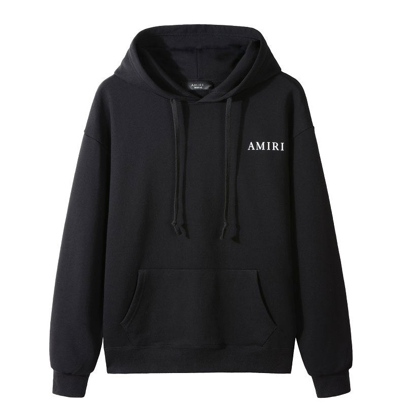 Amiri Hoodie New US Amiri Loose Casual Print Hooded Sweater
