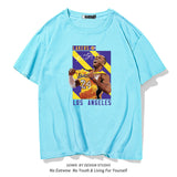 In Memory of Kobe T Shirt Men's Short Sleeve Summer Loose Sports