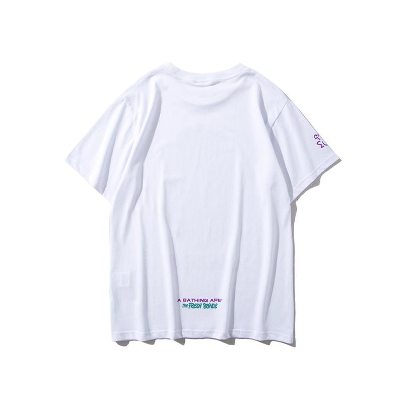 Shark Print T Shirt Summer Printed Short Sleeve T-shirt