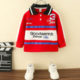 Toddler Boys Sweater Boy's Hoody Spring and Autumn Polo Shirt