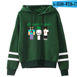 Dreamwastaken Novelty Hoodies Dream Merch Shirt Printed Fashion Loose Sweater